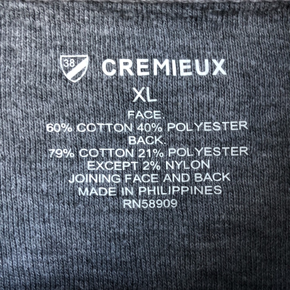 Worn once! - DANIEL CREMIEUX Thick & Warm 2-Button Henley Pullover - Picture 2 of 7